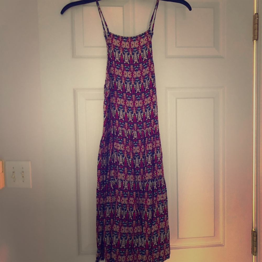 Geometric Print Dress